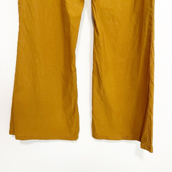 Anthropologie Maeve The Junie Jean High Rise Flare Leg Pants Bronze 32 - Picture 8 of 10